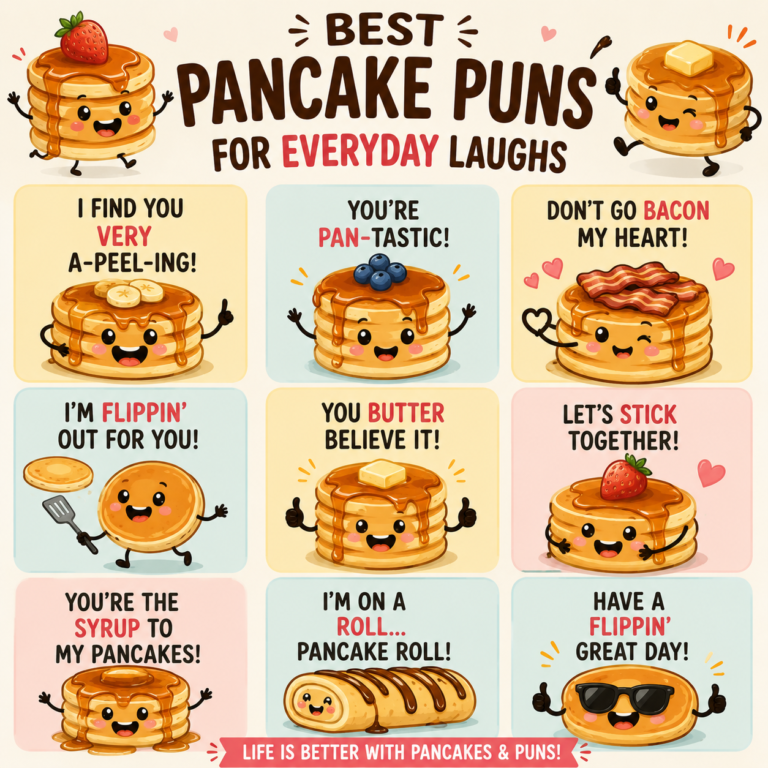 Best Pancake Puns for Everyday Laughs