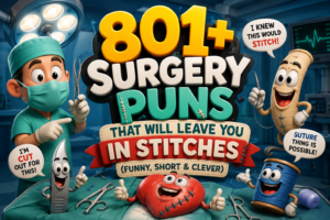 801+ Surgery Puns That Will Leave You in Stitches (Funny, Short & Clever)