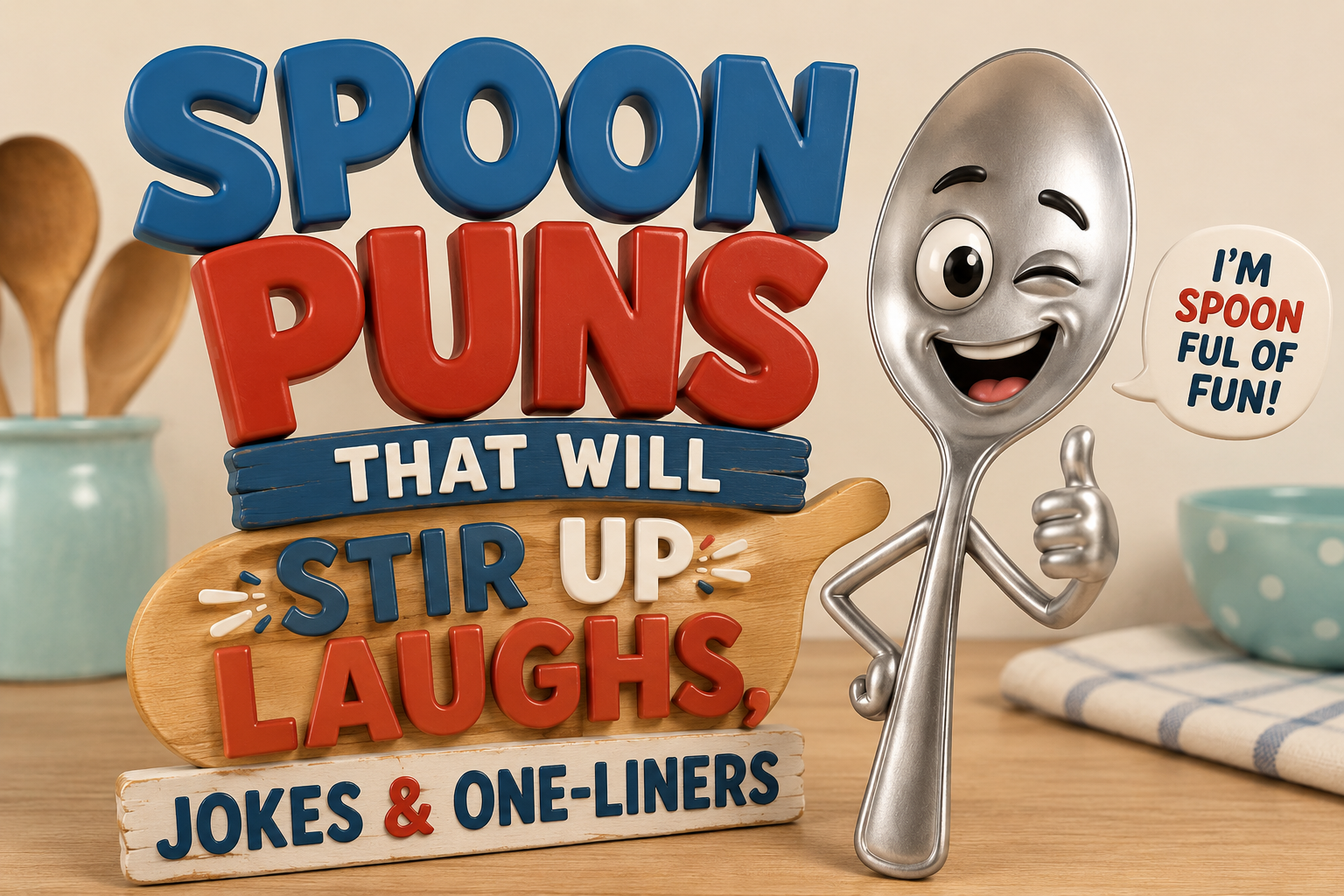 Spoon Puns That Will Stir Up Laughs, Jokes & One-Liners