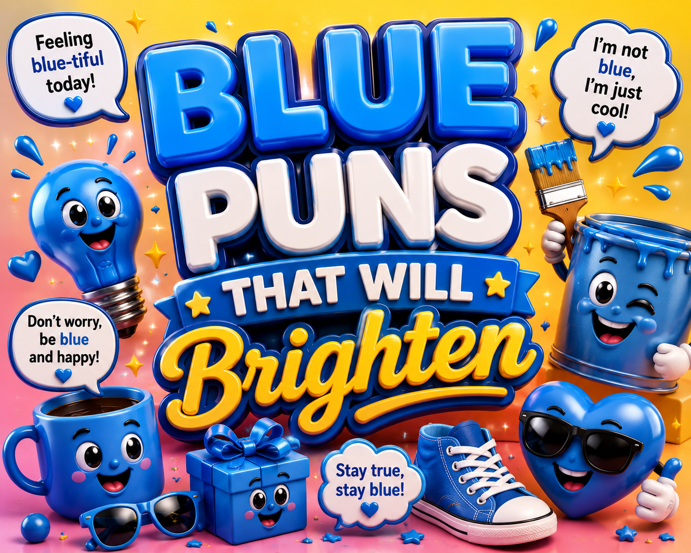 Blue Puns That Will Brighten up ur day