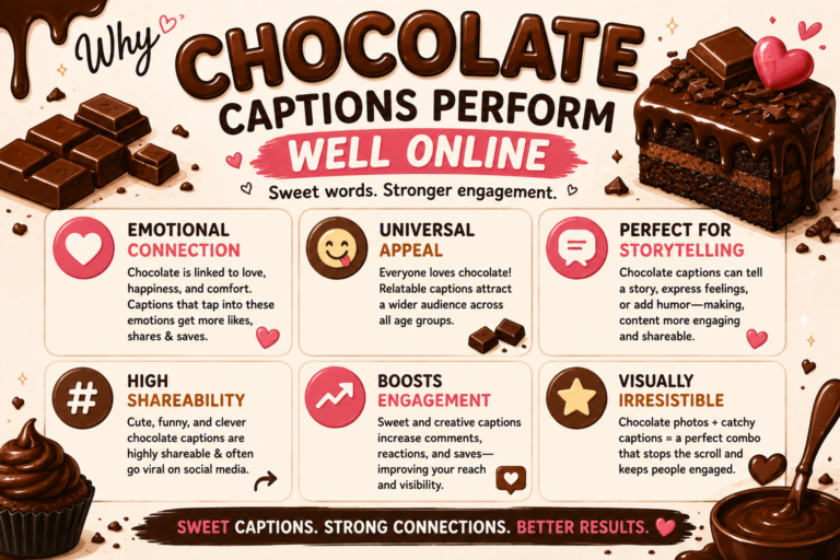 Why Chocolate Captions Perform Well Online