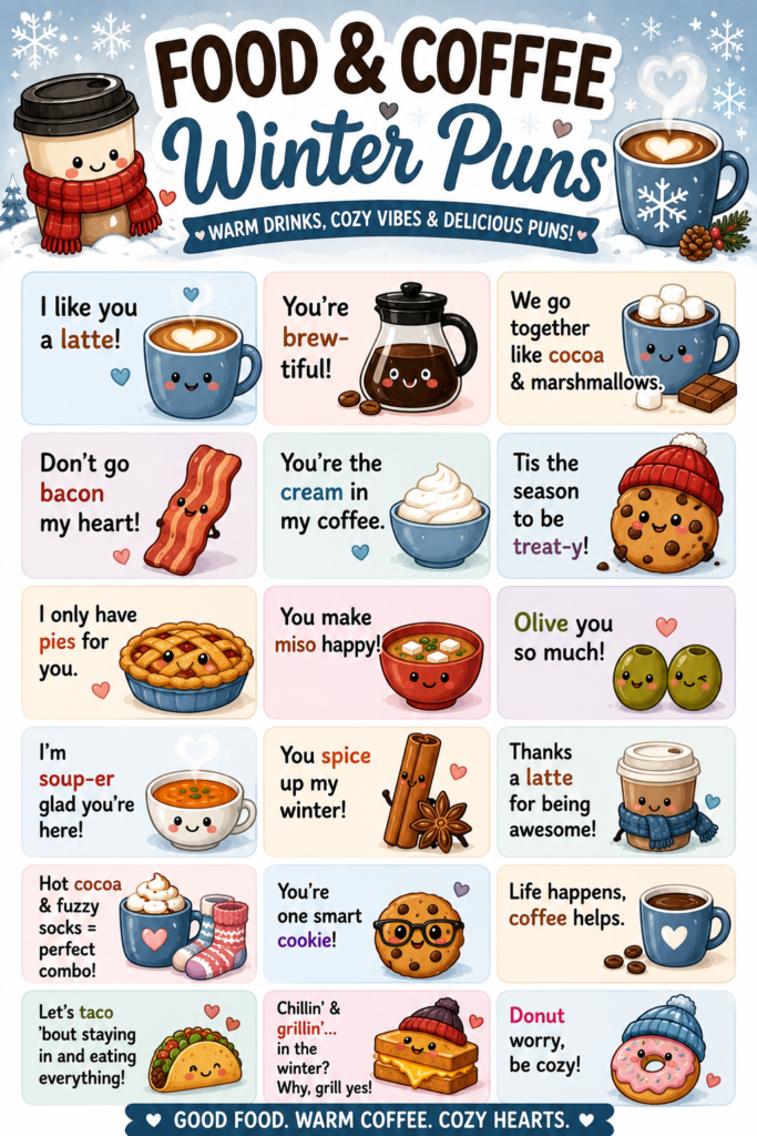 snow funny winter puns