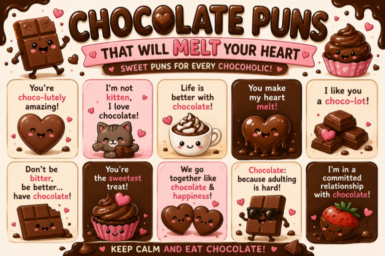 250+ Chocolate Puns That Will Melt Your Heart