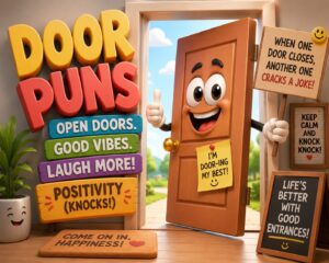 funny door puns