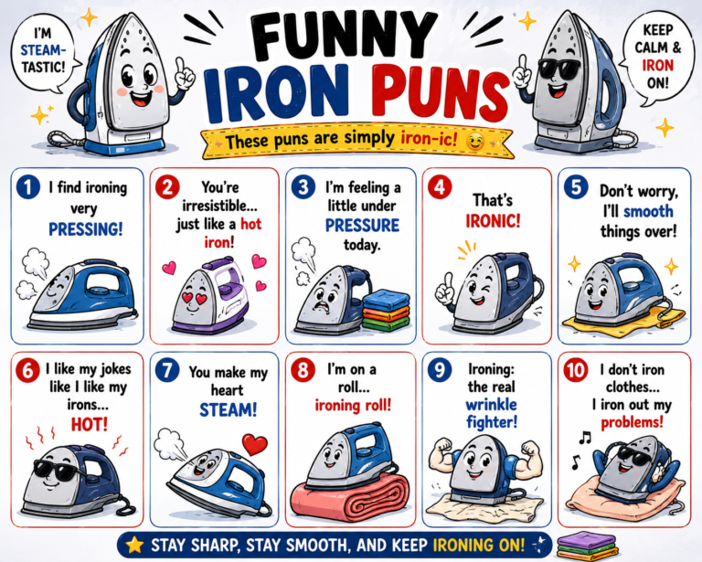 funny iron puns