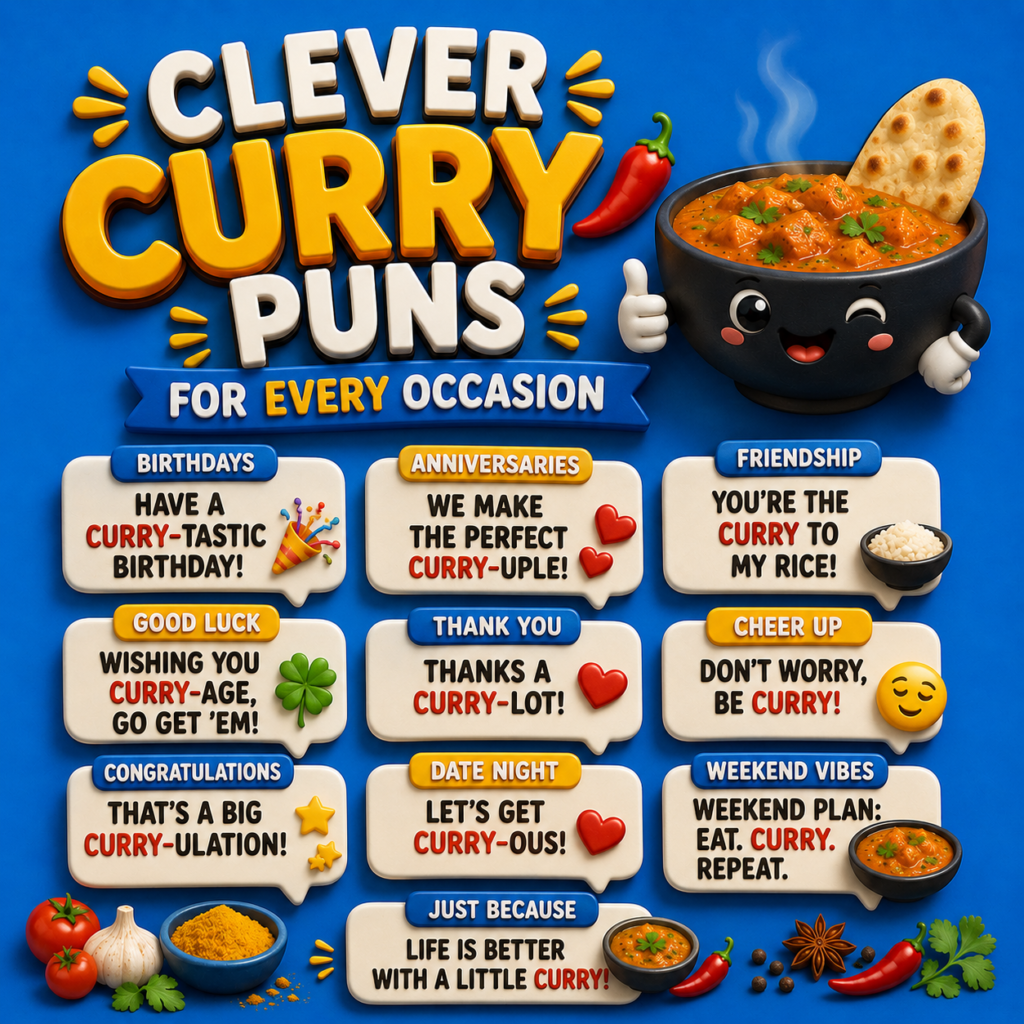 Clever Curry Puns for Every Occasion
