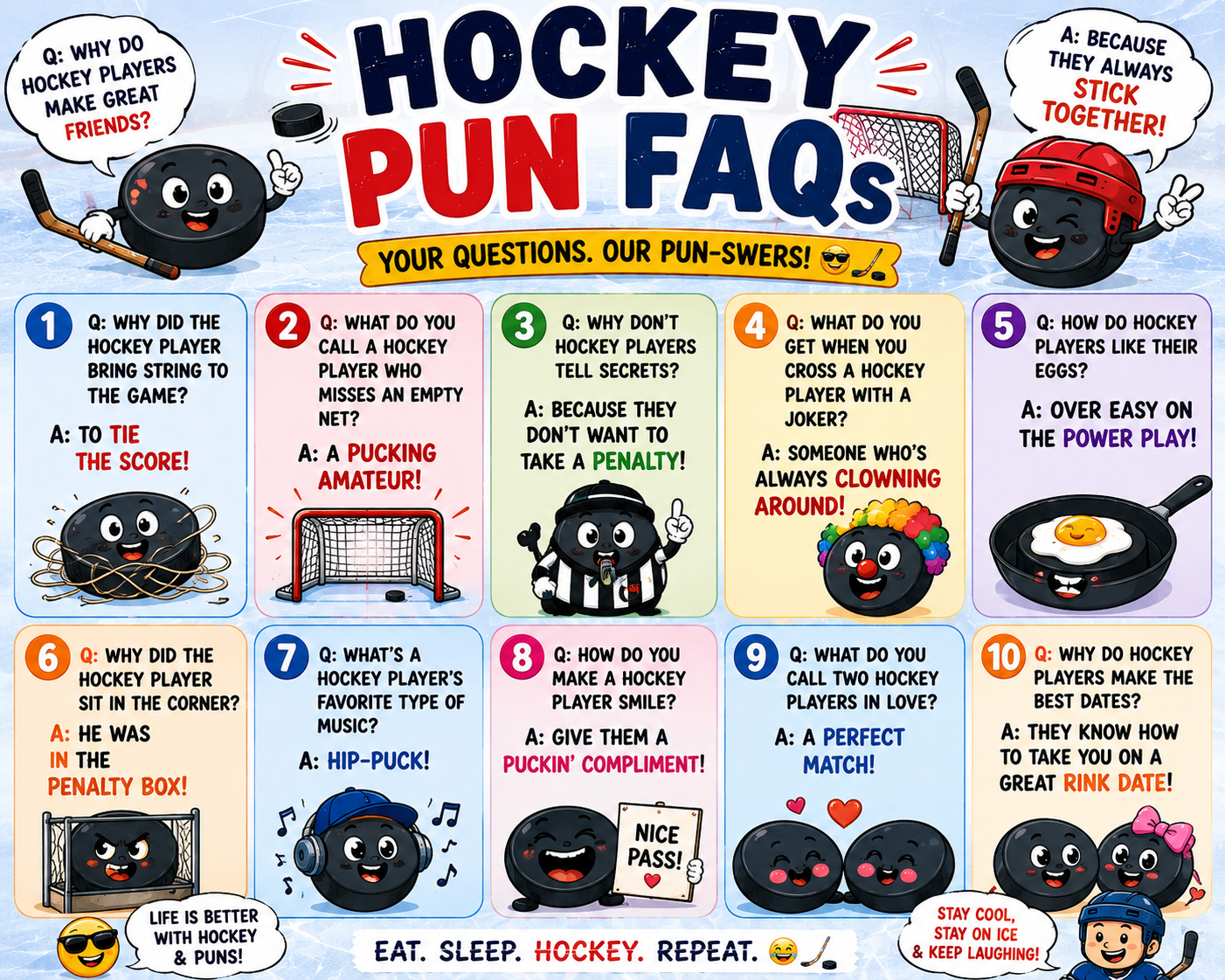 Hockey pun FAQ