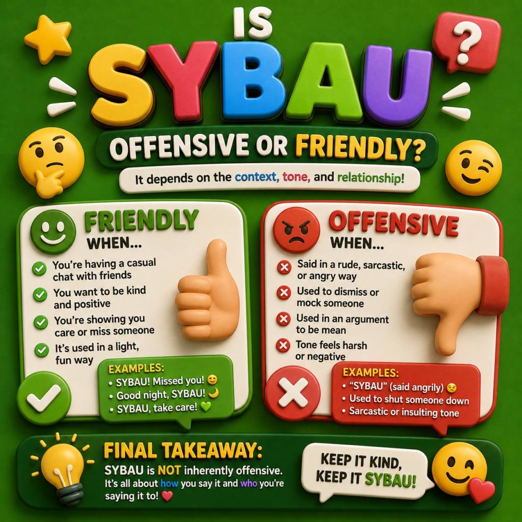 Is SYBAU Offensive or Friendly?