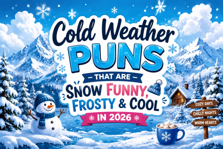 350+ Cold Weather Puns That Are Snow Funny, Frosty & Cool in 2026 