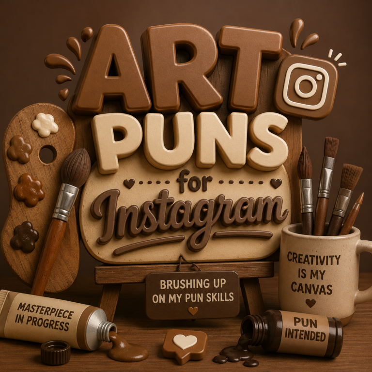 Art Puns for Instagram