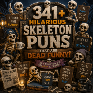341+ Hilarious Skeleton Puns