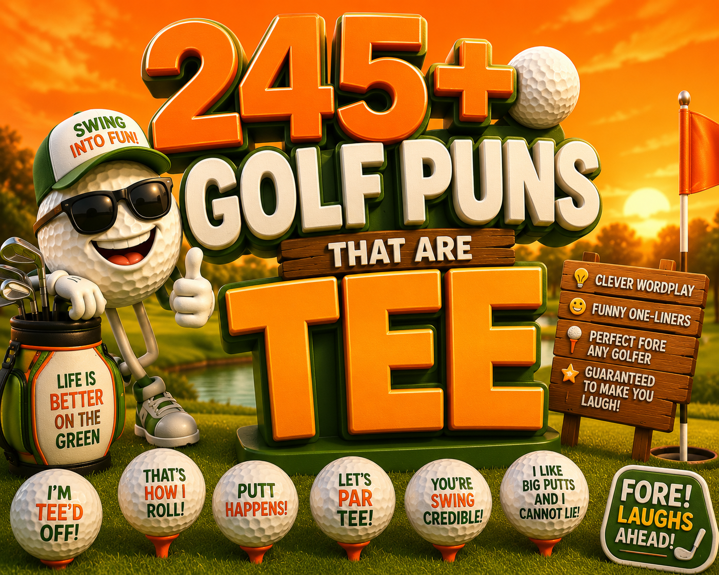 245+ Golf Puns That Are Tee