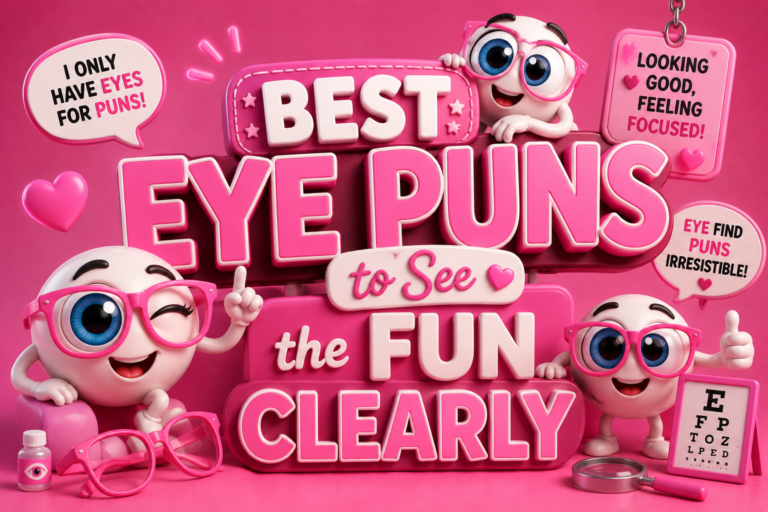 👓 Best Eye Puns to See the Fun Clearly