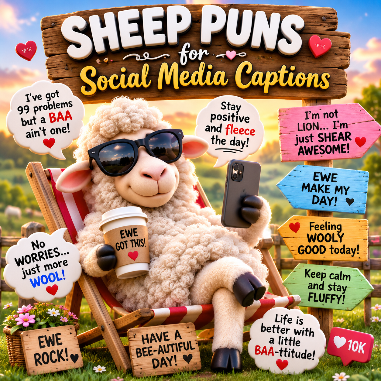 short sheep puns
