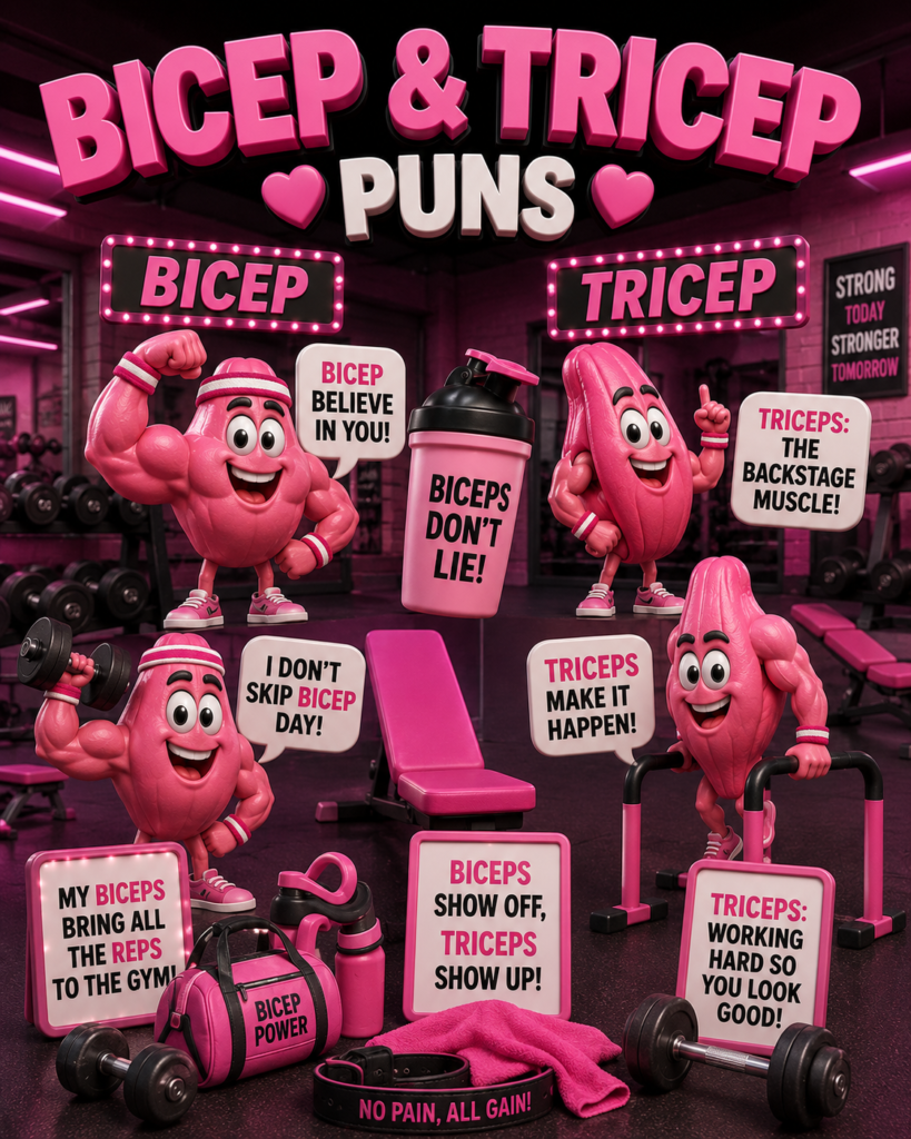 Bicep & Tricep Puns
