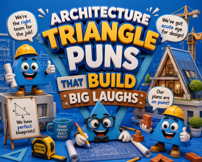 "Architecture Triangle Puns That Build Big Laughs"