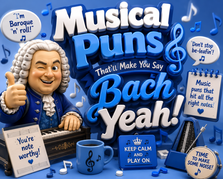 Musical Puns That'll Make You Say "Bach Yeah!"