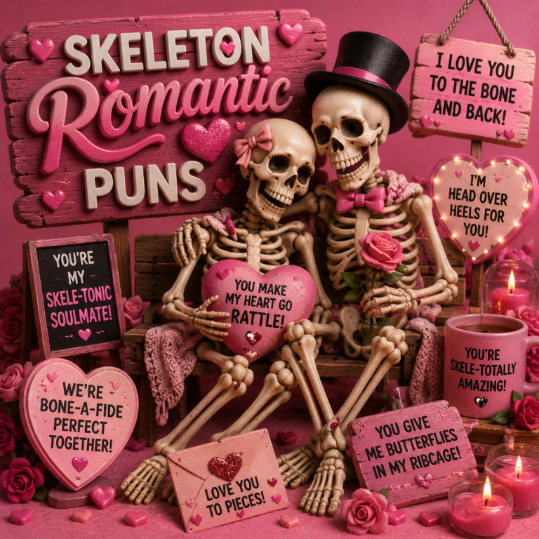 Skeleton Romantic Puns