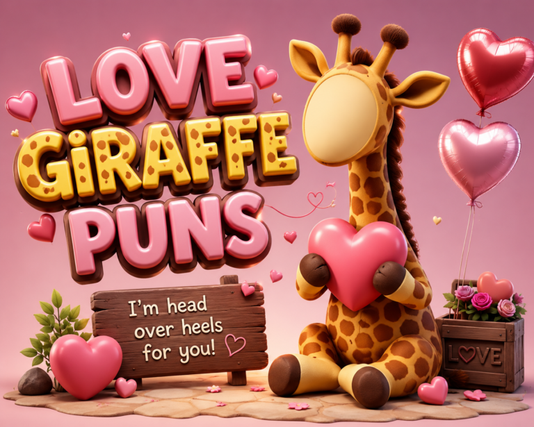Love Giraffe Puns