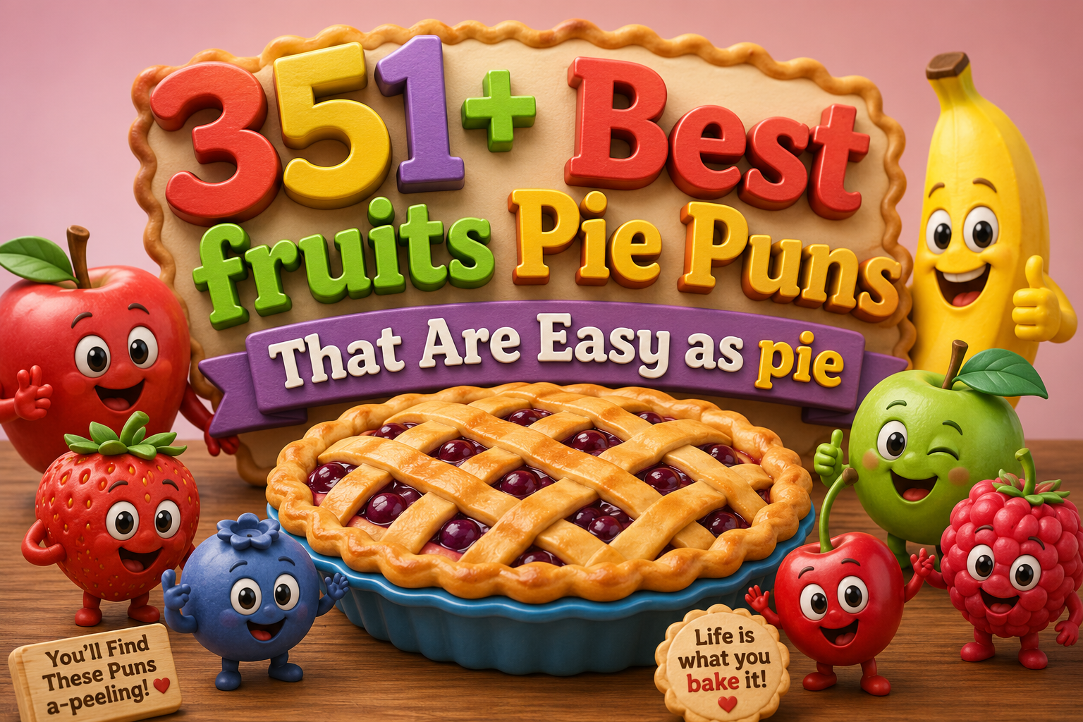 Best fruits Pie Puns