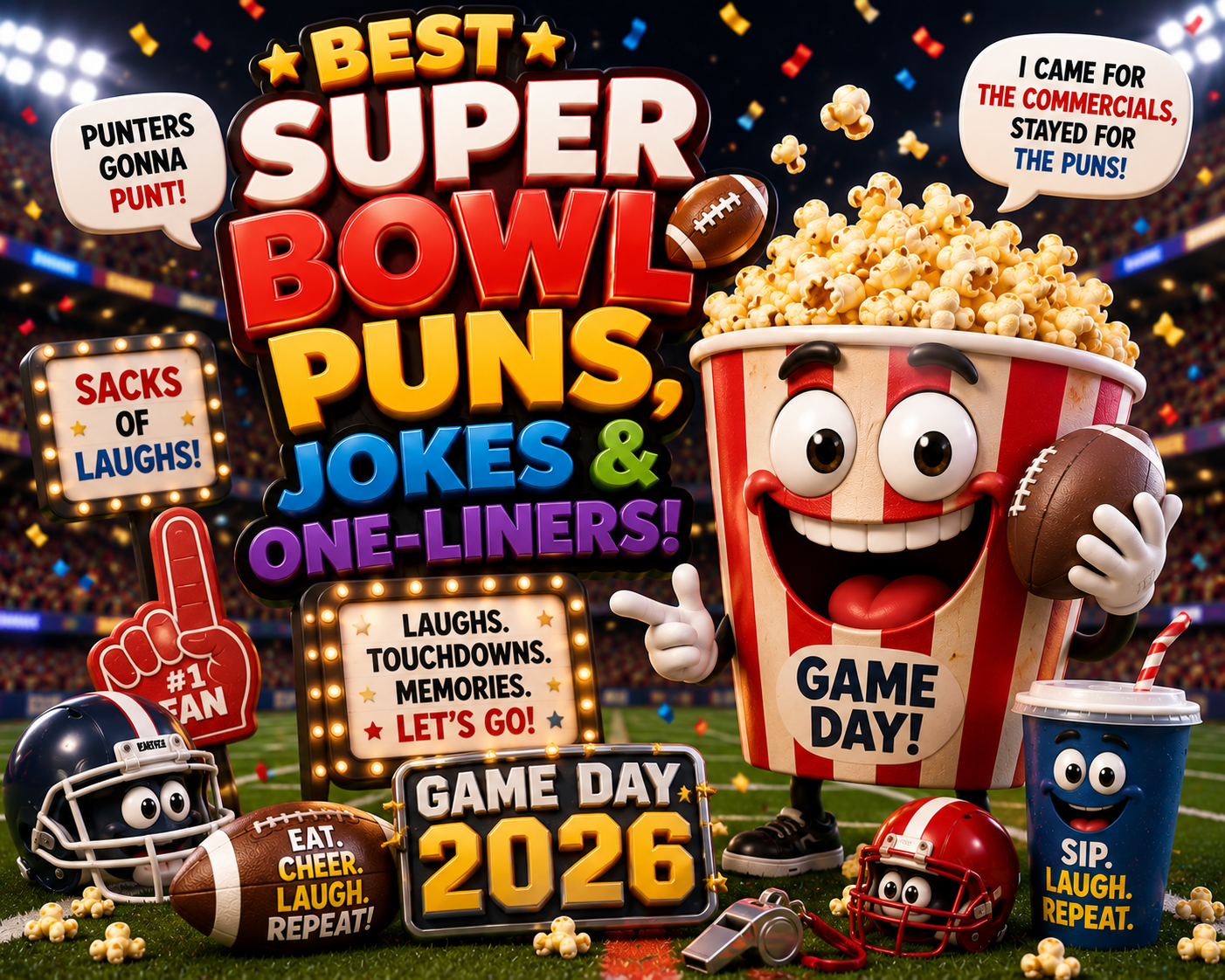FUNNY & SUPER BOWL PUNS