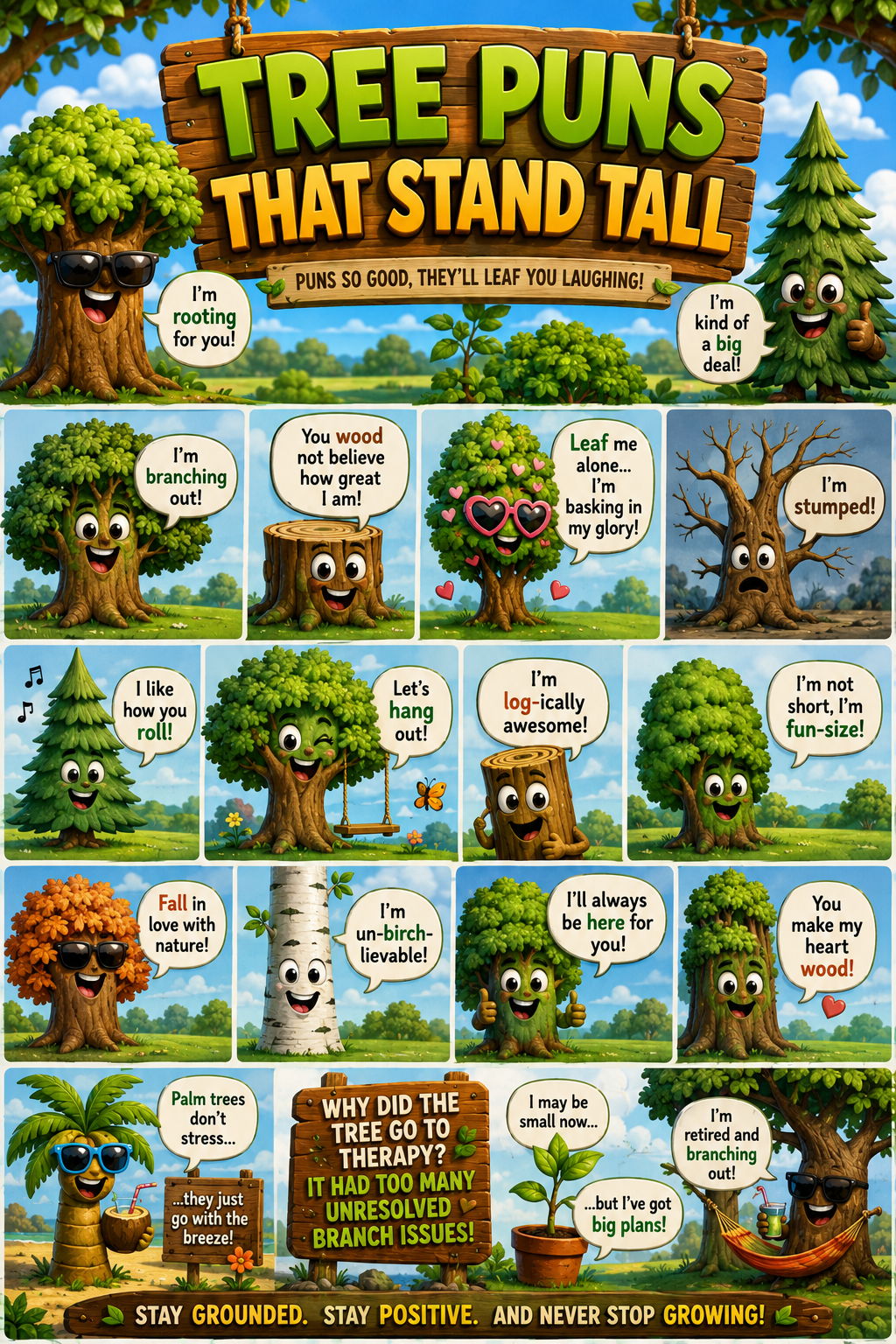 Tree Puns That Stand Tall