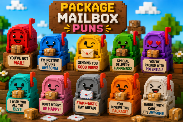 📦 Package Mailbox Puns