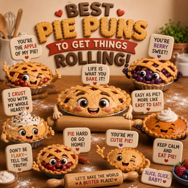 🥧 Rhyming and Rolling Puns