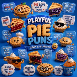 Funny & cute pie pujns