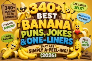 short & funny Banana Puns