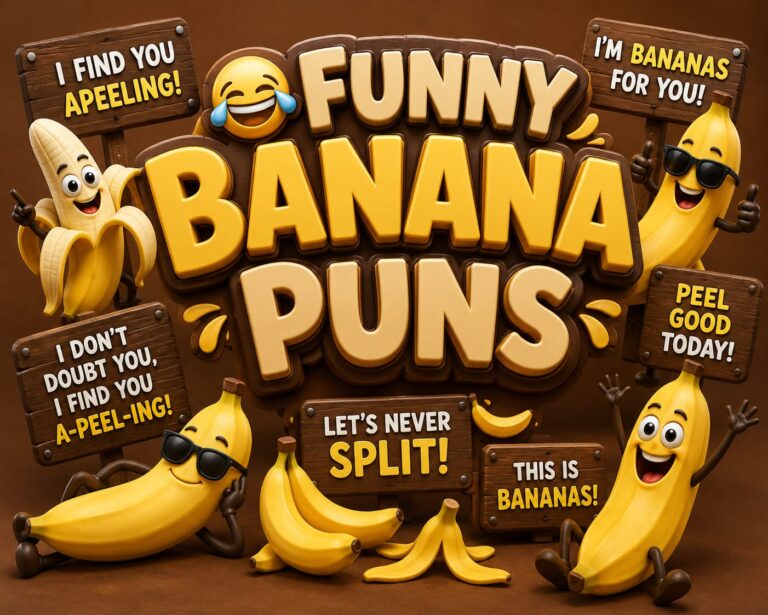 😂 Funny Banana Puns