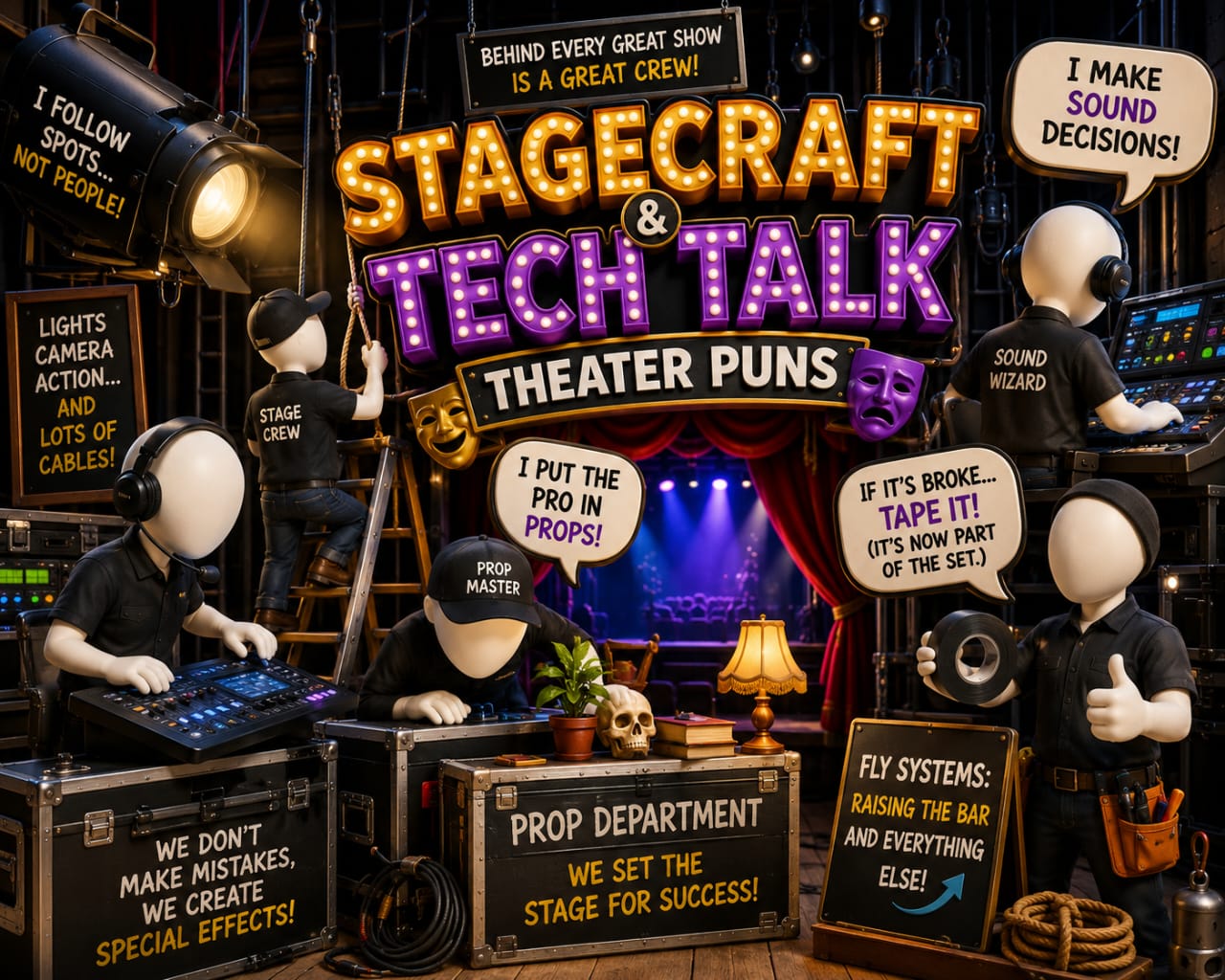 🎭 Stagecraft & Tech Talk