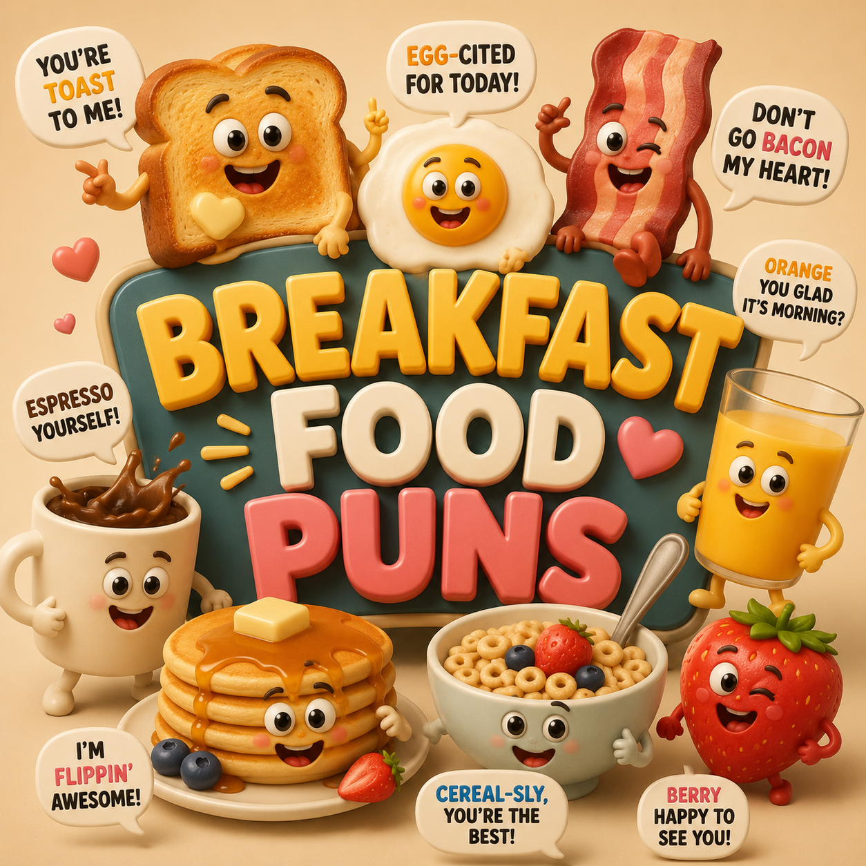 Breakfast Food Puns