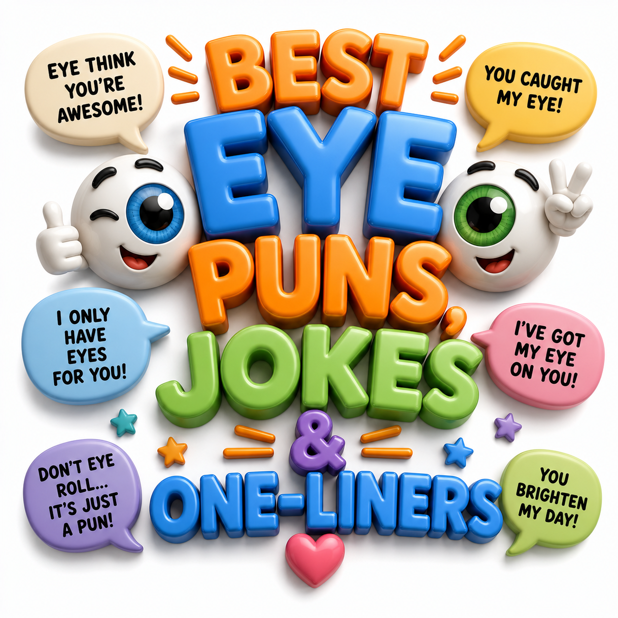 Best Eye Puns, Jokes & One-Liners