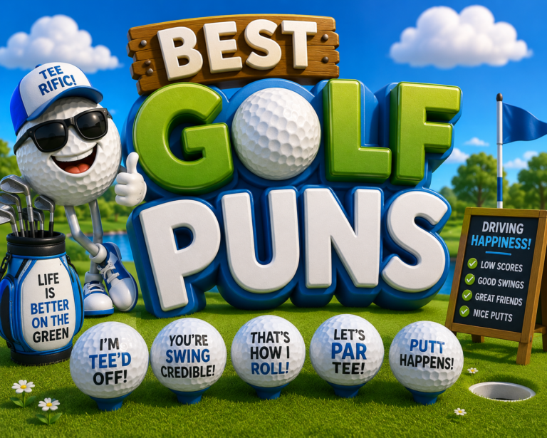 🏌️ Best Golf Puns