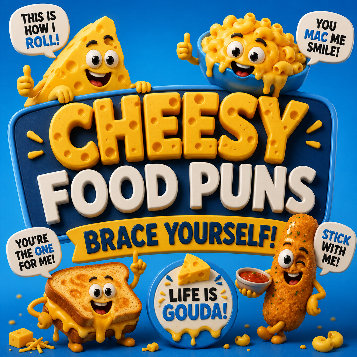 Cheesy Food Puns Brace Yourself!