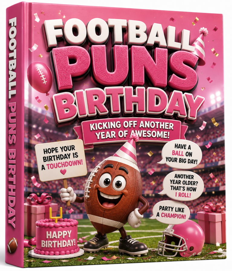 Football Puns Birthday