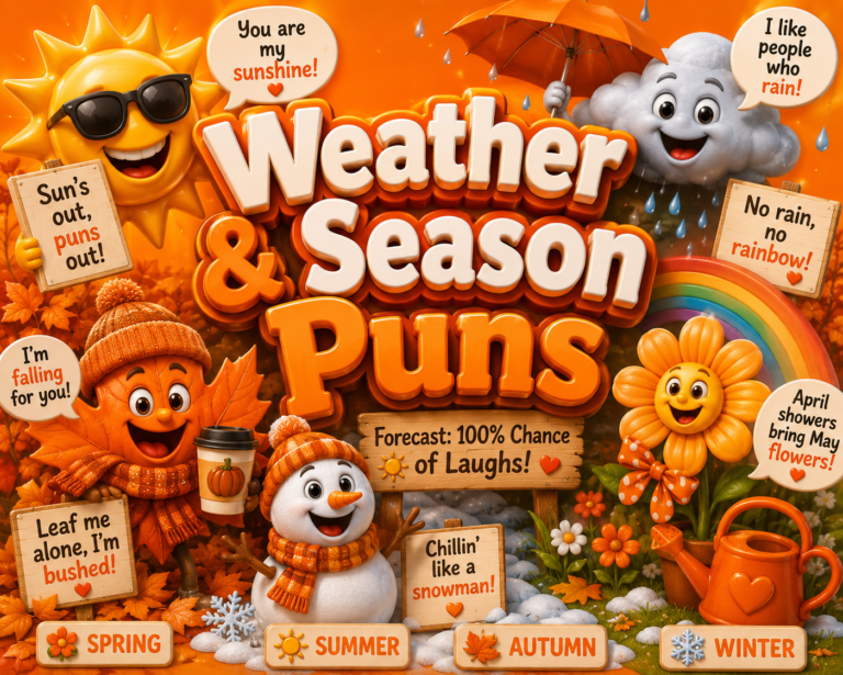 Weather & Season Puns