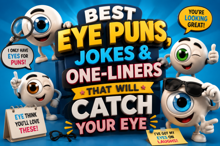  Best Eye Puns, Jokes & One-Liners That Will Catch Your Eye in 