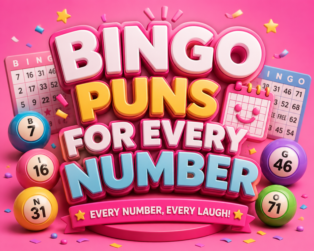 Bingo Puns For Every Number 🔢
