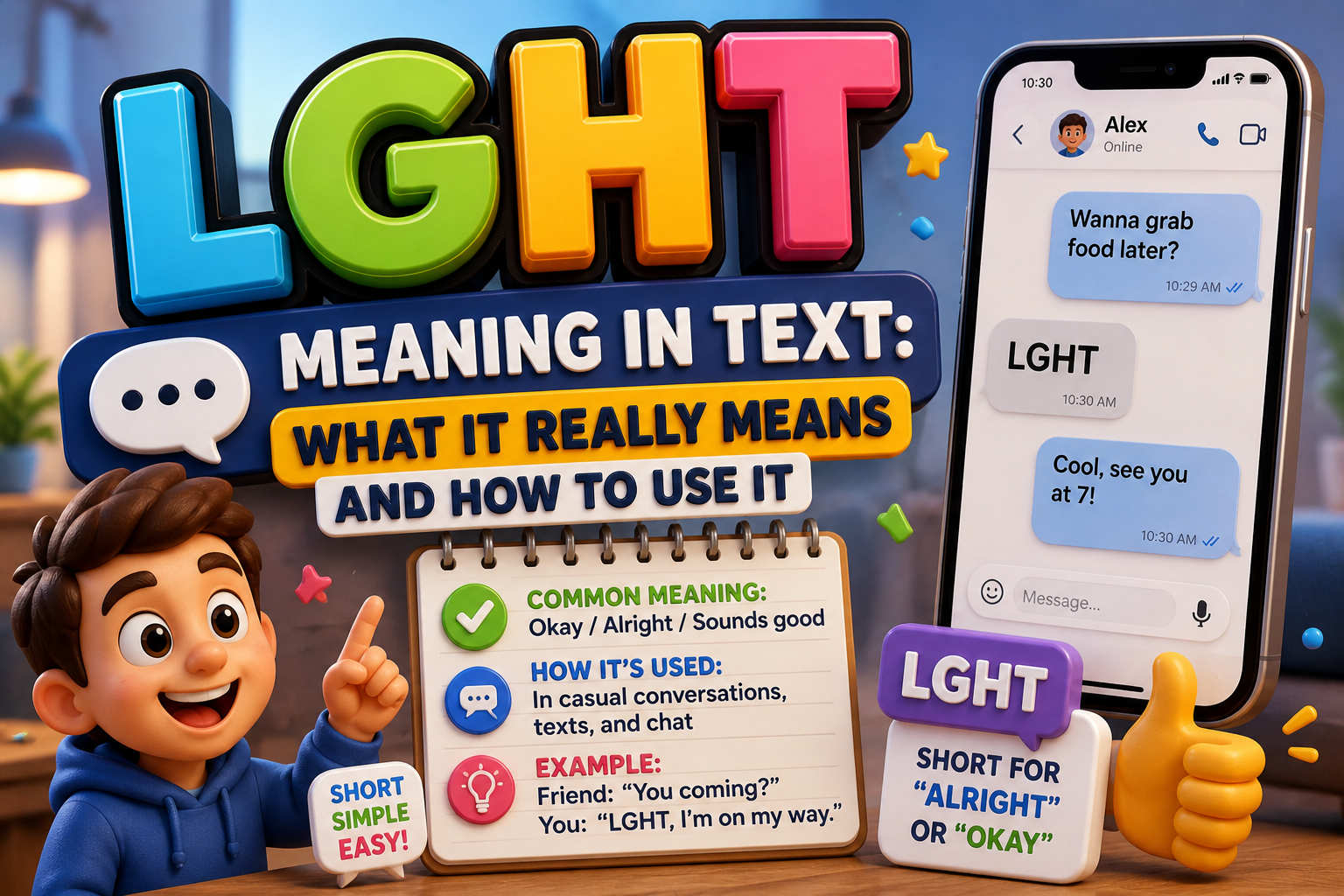 LGHT Meaning in Text: What It Really Means And How To Use It