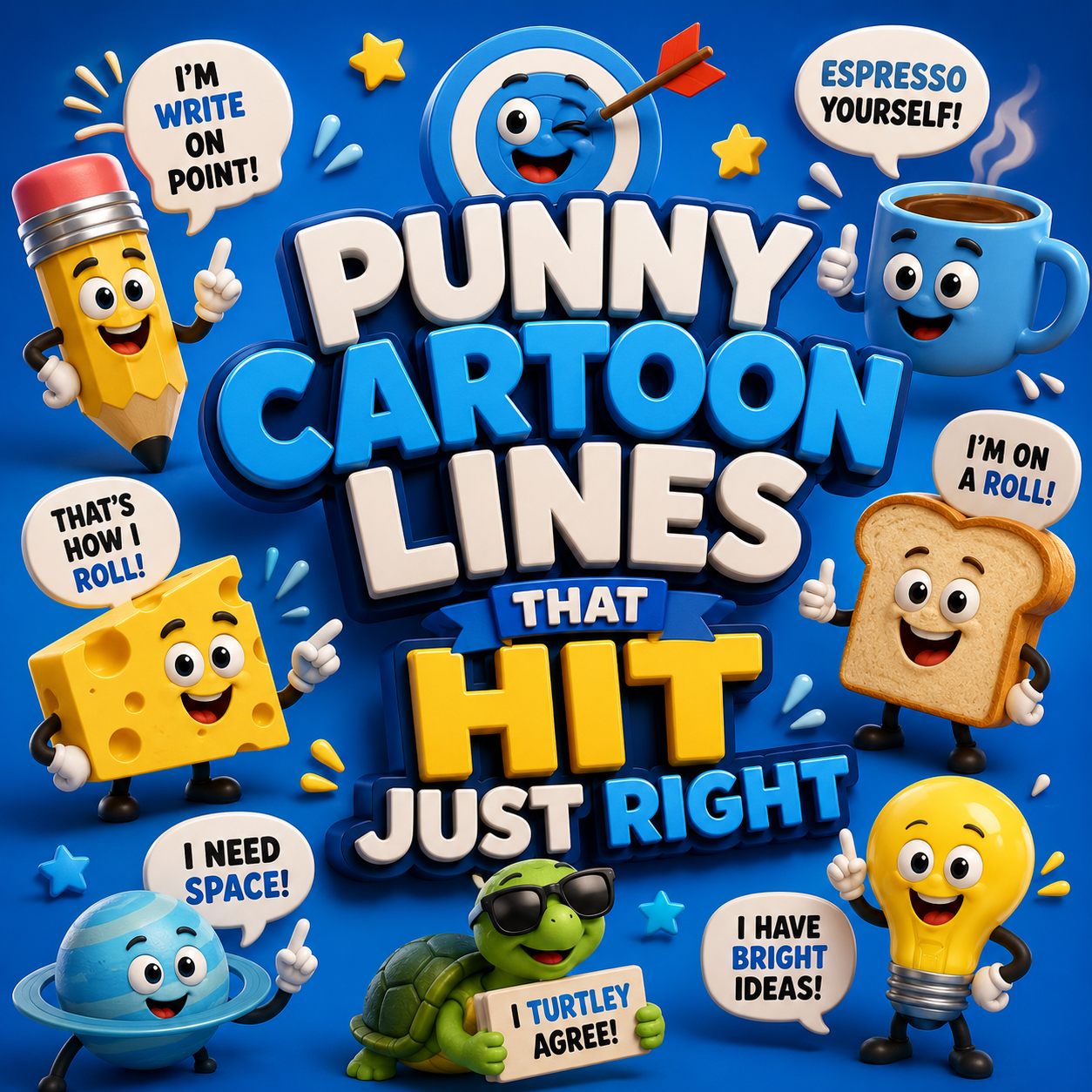 Punny Cartoon Lines That Hit Just Right