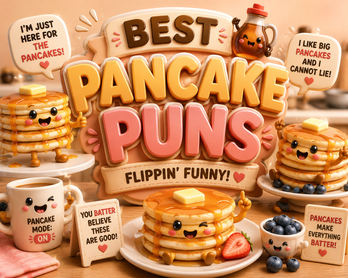 🥞 Best Pancake Puns