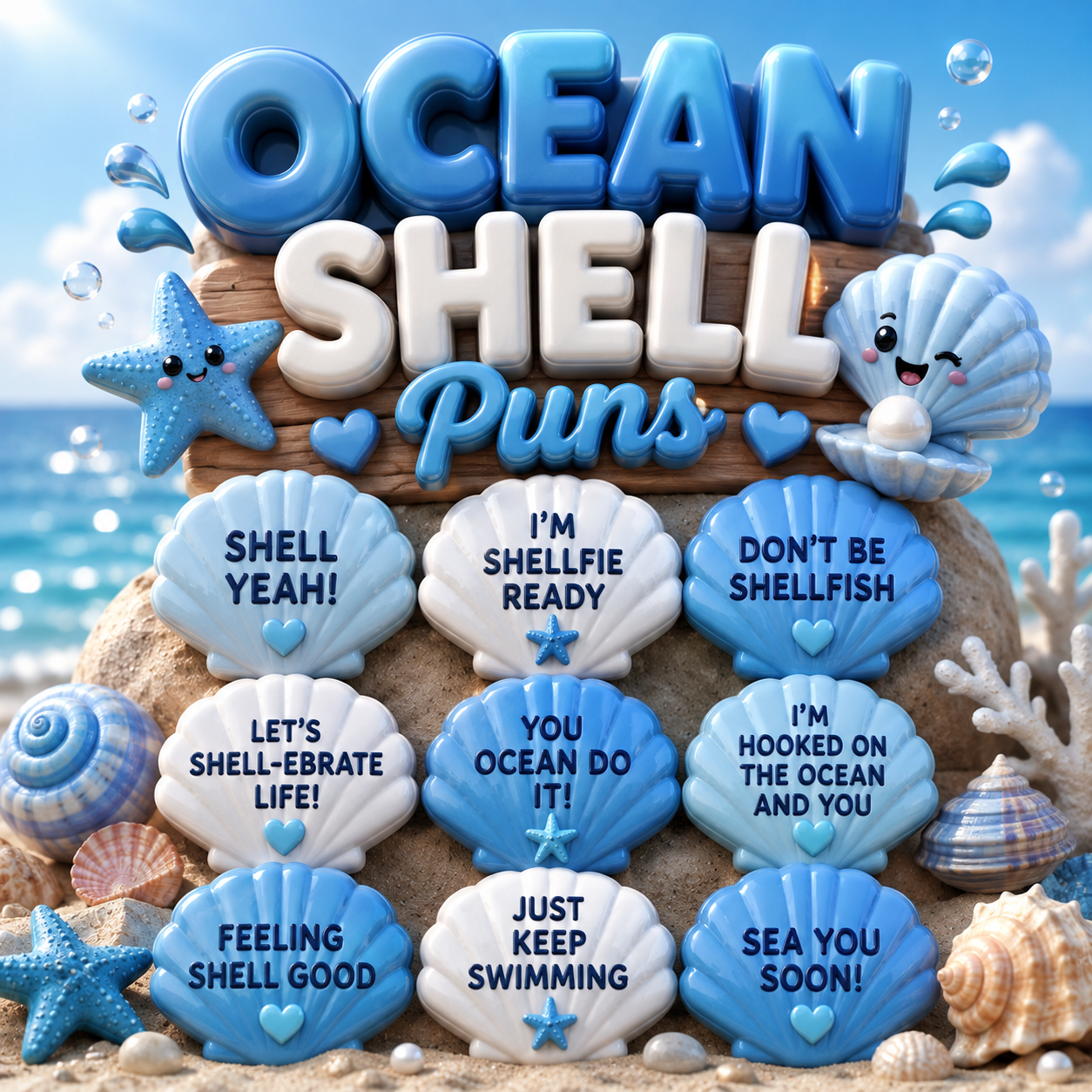 Ocean Shell Puns