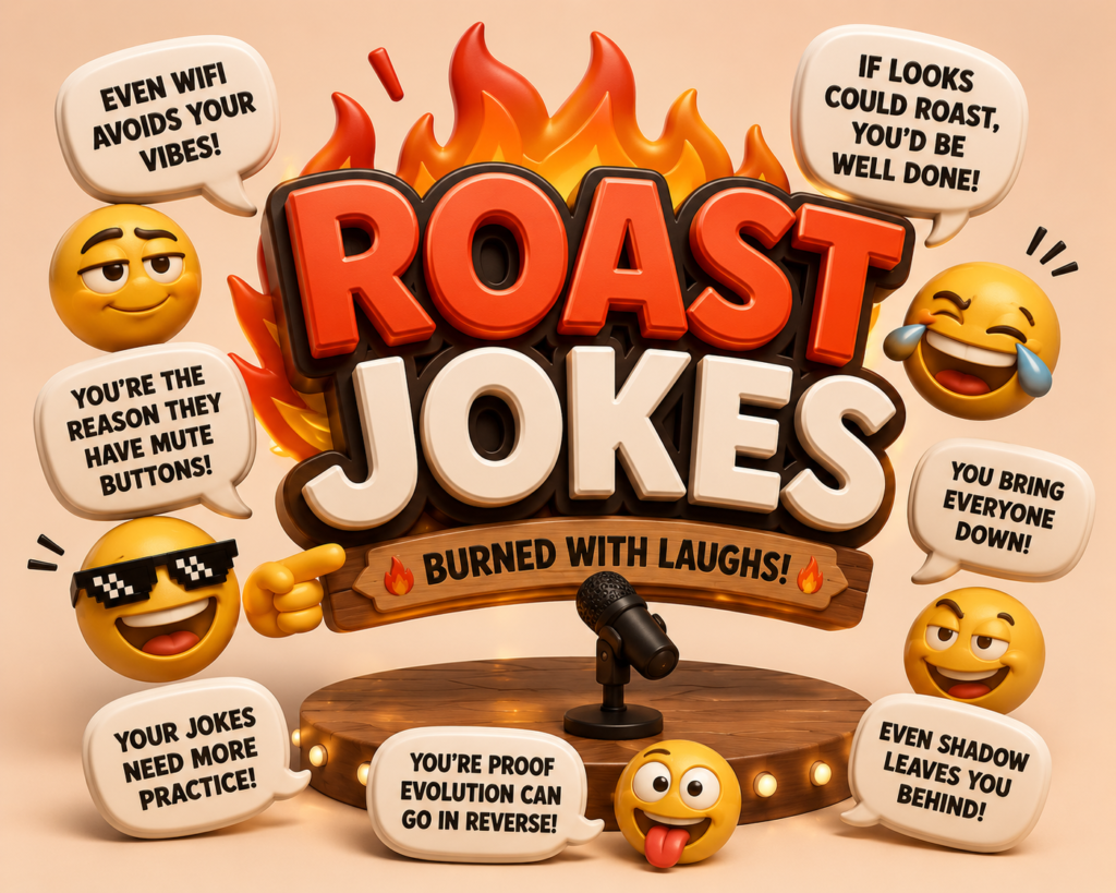 Roast Jokes 🔥