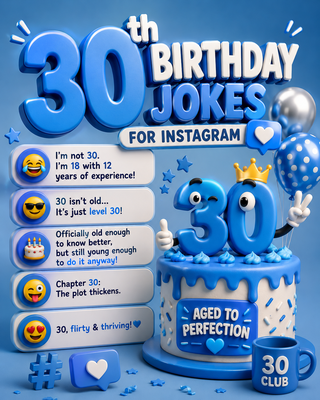 30th Birthday Jokes For Instagram