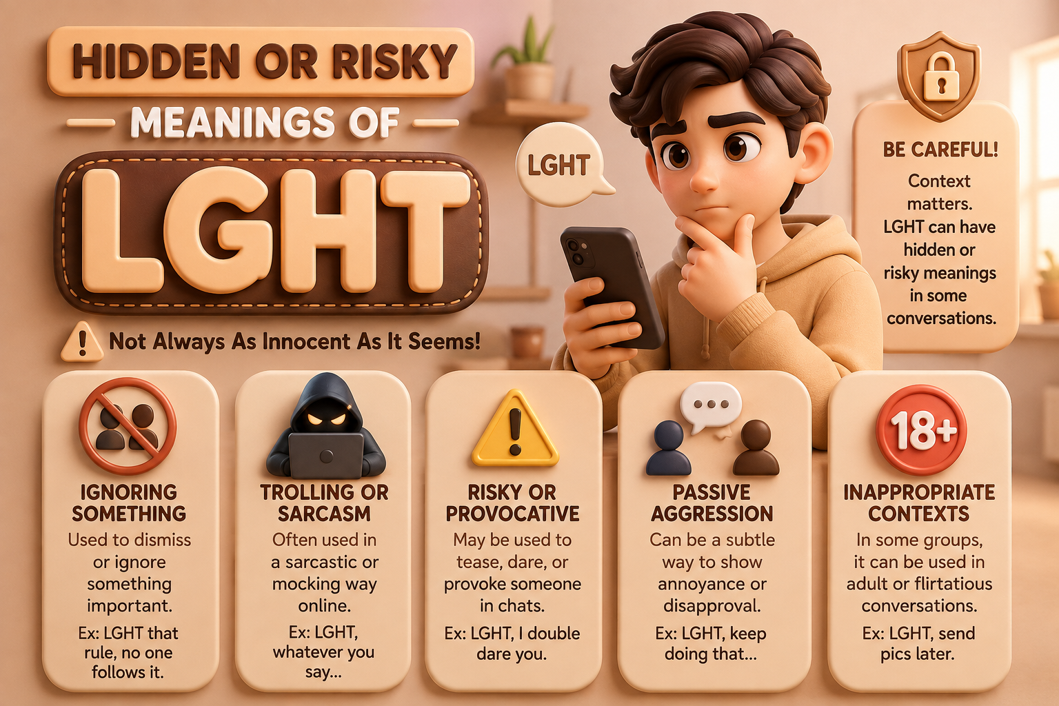 Hidden Or Risky Meanings Of LGHT