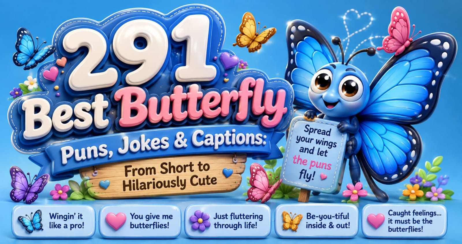 Butterfly Puns