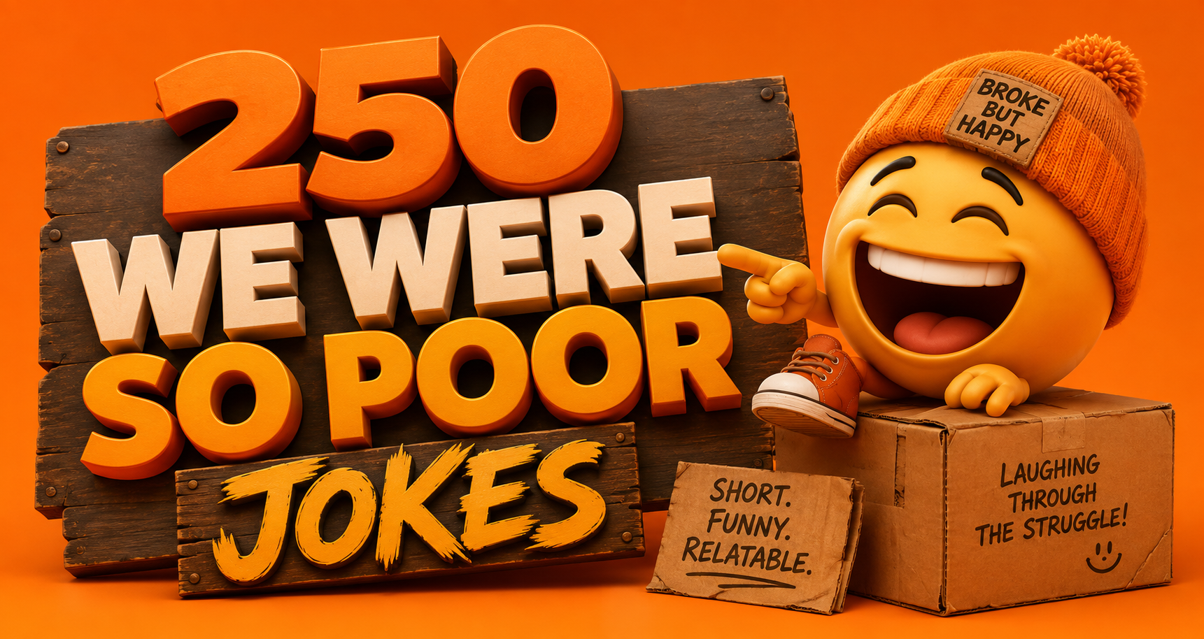 We Were So Poor Jokes