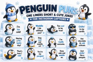 243 Penguin Puns